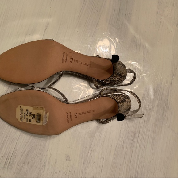 Manolo Blahnik sling back shoes(never worn) - Picture 2 of 4